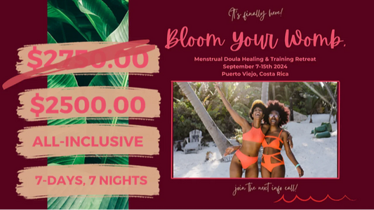 Bloom Your Womb Retreat July Special