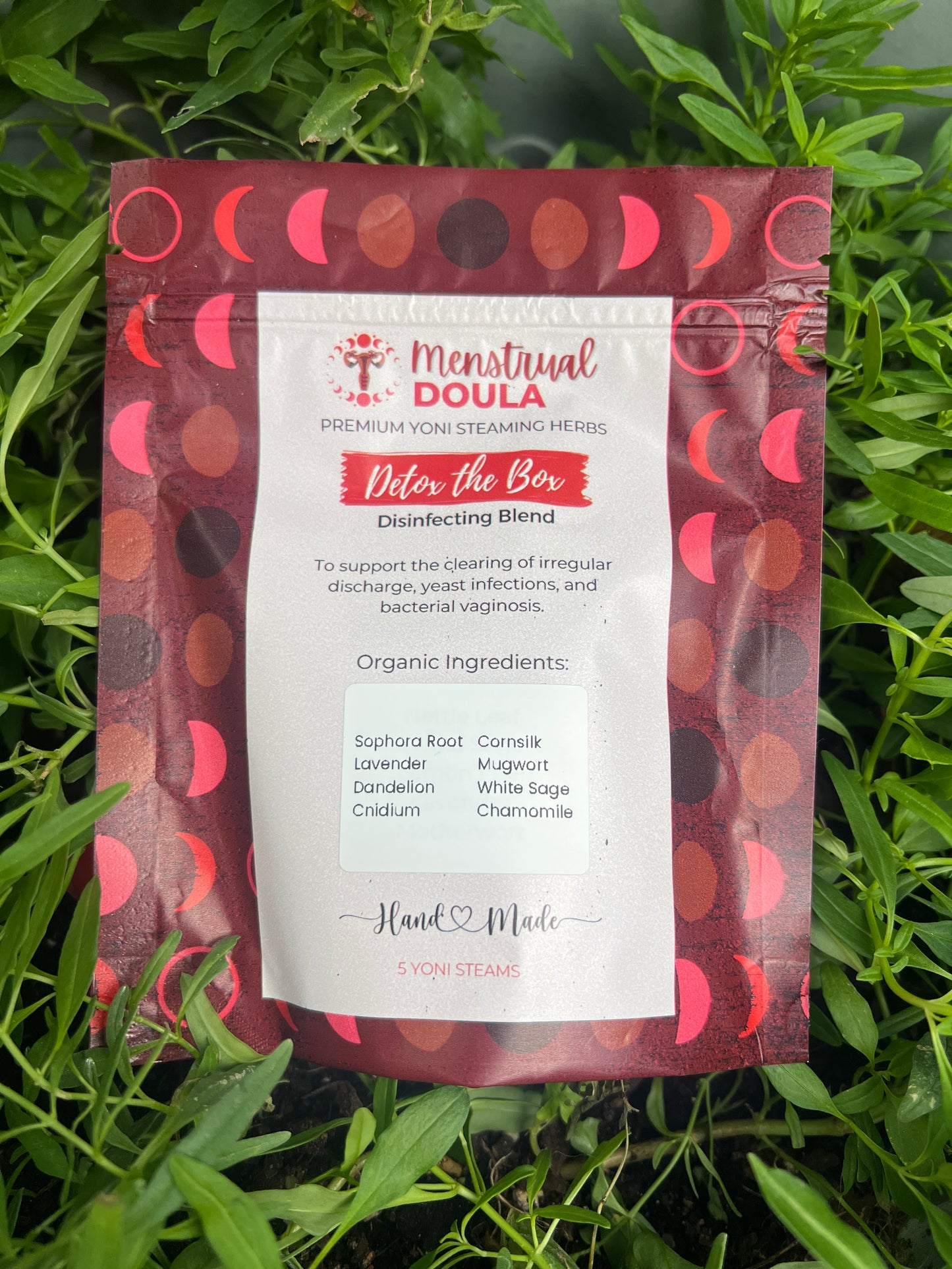Detox the Box - Premium Organic Yoni Steaming Herbs - 5 Pack