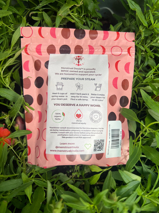 Womb Bloom - Premium Organic Yoni Steaming Herbs - 5 Pack