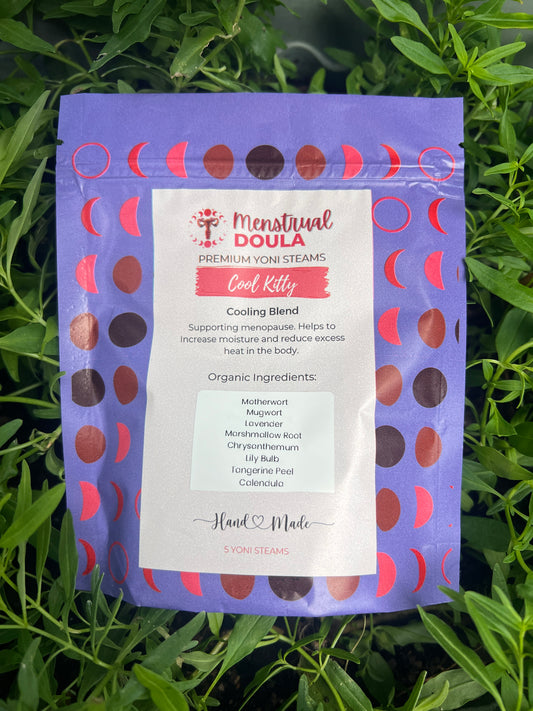 Cool Kitty - Premium Organic Yoni Steaming Herbs - 5 Pack